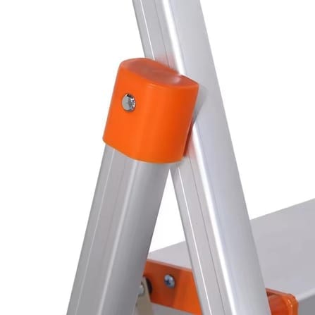 บันได STEP 4 ขั้น MEDILA รุ่น HMLV-00171-4-WH-OR พับได้ อะลูมิเนียม สีขาว-ส้ม_5